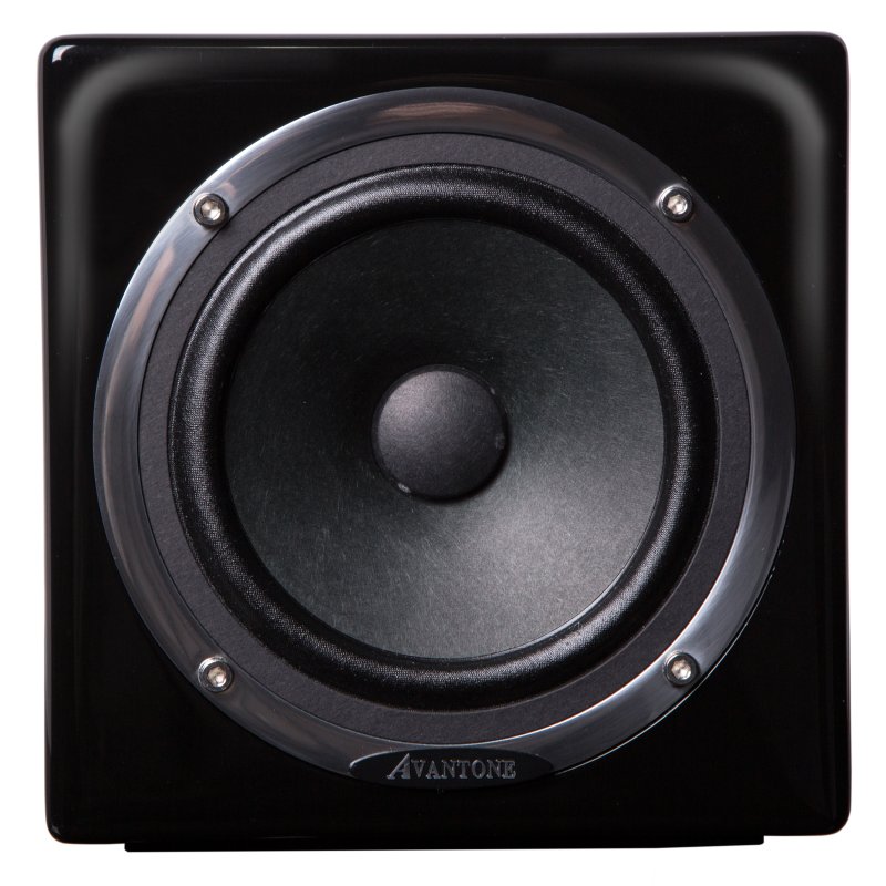 Avantone Pro Av Amb Active MixCube Powered Full-Range Mini Reference Monitors, Black (Single)