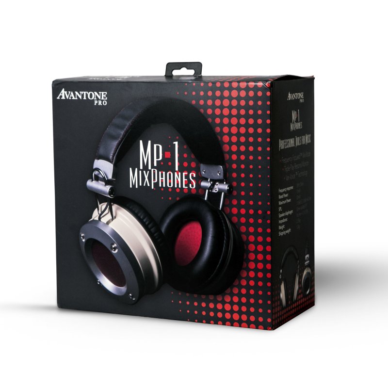 Avantone Pro AV-MP1 MixPhones Multi-mode Reference Headphones with Vari-Voice, Creme 