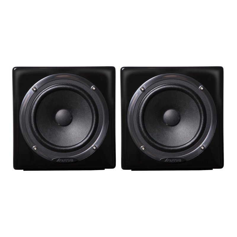 Avantone Pro Av Pb MixCubes Full-Range Mini Reference Monitors, Black (Pair) 