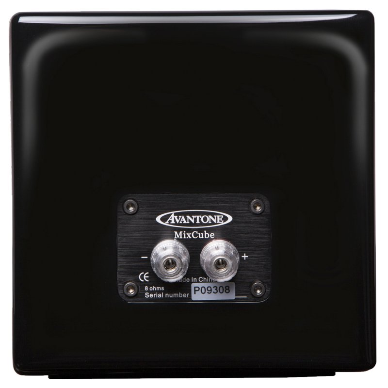 Avantone Pro Av Pmb MixCube Passive Black Full-Range Mini Reference Monitor Mono, Black (Single)
