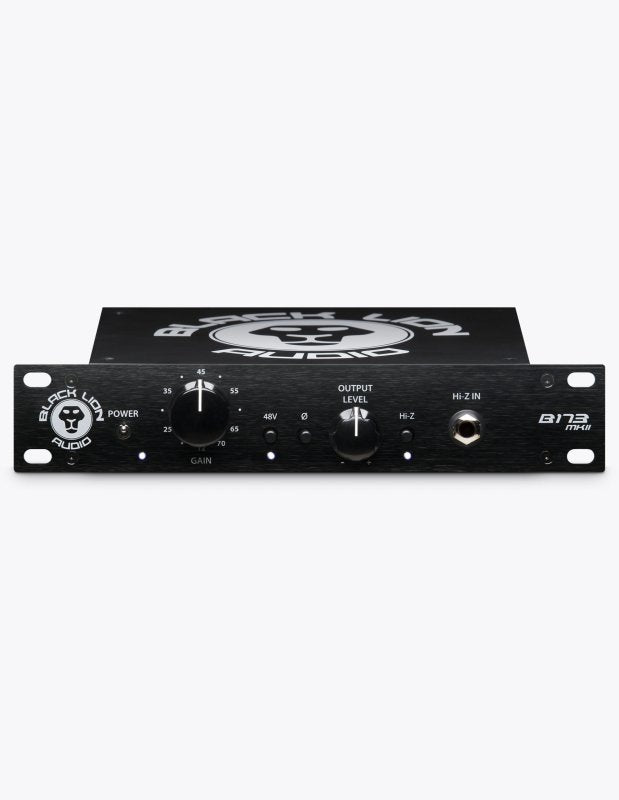 Black Lion Audio B173MKII Half-Rack British-Style 4-Channel Microphone Preamp 