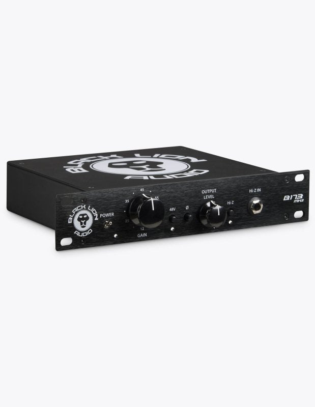 Black Lion Audio B173MKII Half-Rack British-Style 4-Channel Microphone Preamp