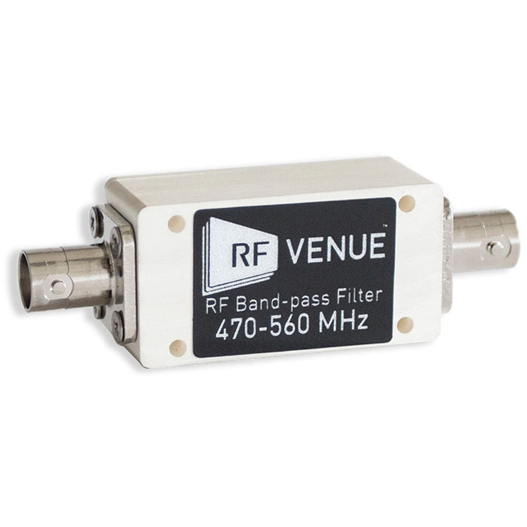 RF Venue BPF470T560 RF Band-Pass Filter (470 to 560 MHz) 