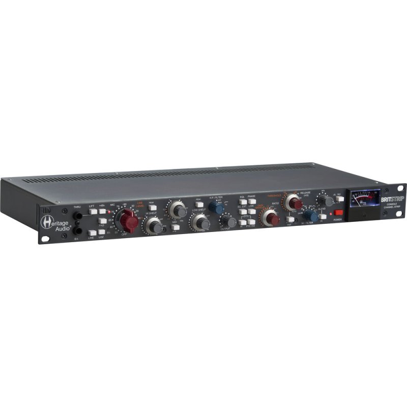 Heritage Audio Britstrip 73-Style Channel Strip with EQ and Diode Bridge Compressor