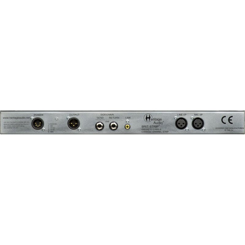 Heritage Audio Britstrip 73-Style Channel Strip with EQ and Diode Bridge Compressor 