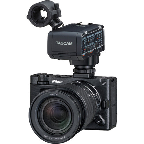 Tascam CA-XLR2D-N XLR Microphone Adapter Kit for Nikon Cameras 