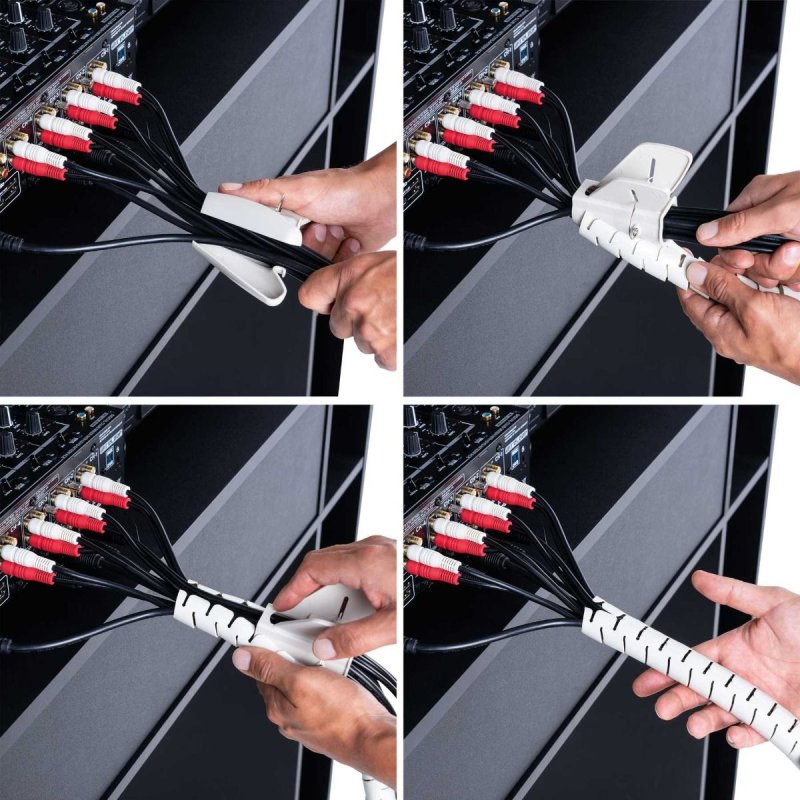 Glorious Cable Zip 1.8m accessory for cable management, featuring a durable zipper design for organizing cables.