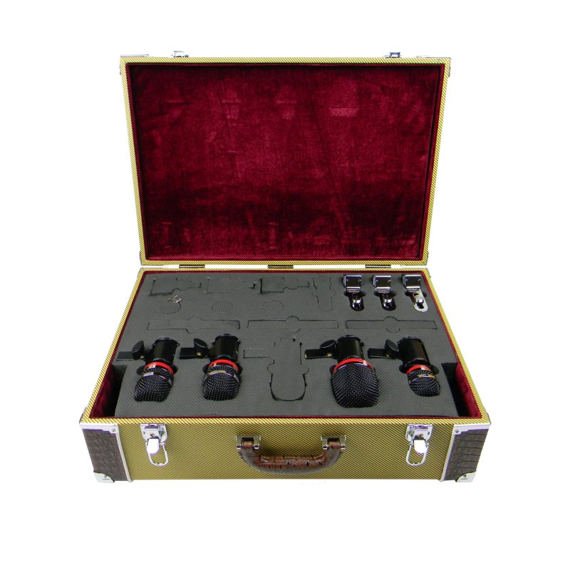 Avantone Pro CDMK4 4-Mic Drum Microphone Kit 