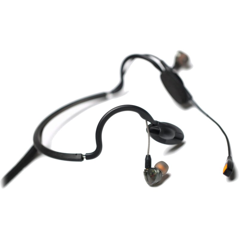 Point Source CM-I5-4F In-Ear Intercom Headset with Noise-Canceling Boom Mic (4-Pin XLR Female) 