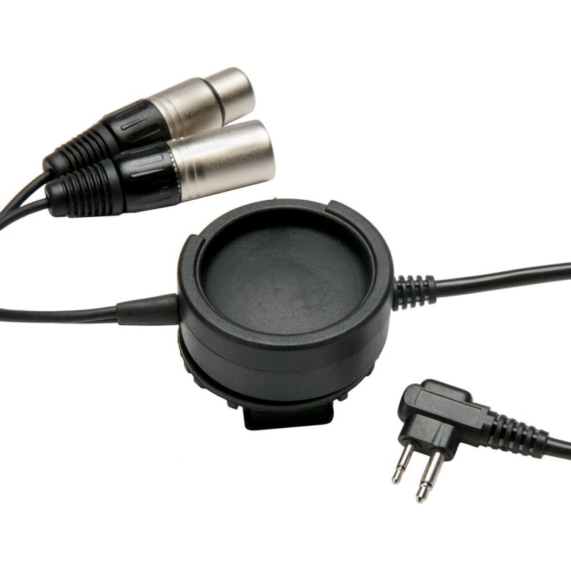 Point Source CM-PTT-M1 Push-to-Talk for CM-I Comms Headset to Motorola Radios with 2-Pin Plug Connector 