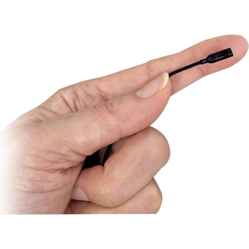 Point Source CO-8WLH-XSK-BL SERIES8 Omni Lavalier Mic, Black (Lemo-style for Sennheiser SK, Zaxcom, Wisycom, Shure)