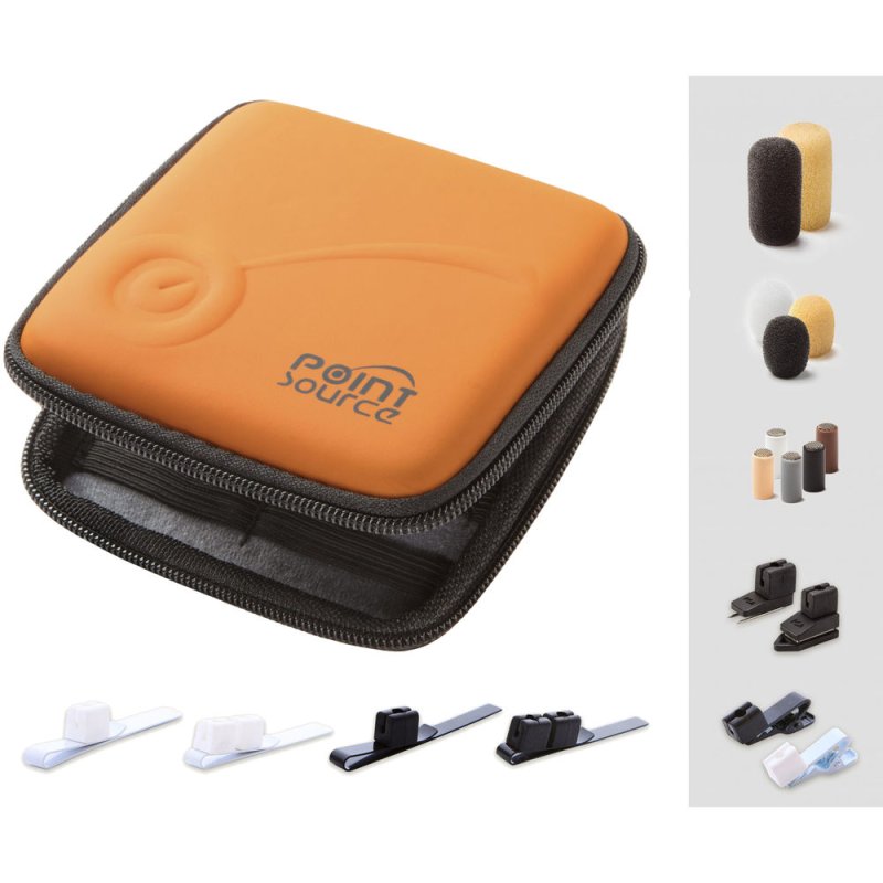 Point Source Co Lav Kit Accessory Kit for Lavalier Microphones 