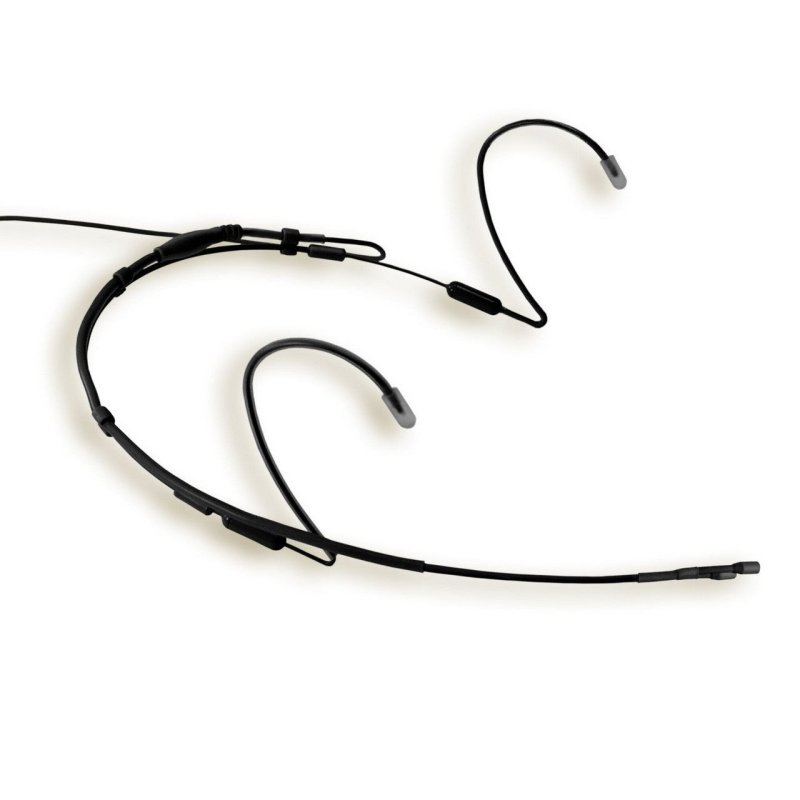 Point Source CO2-8WD-XSK-BL SERIES8 Dual Omni Headset Mic, Black (Lemo-style for Sennheiser SK, Zaxcom, Wisycom, Shure)