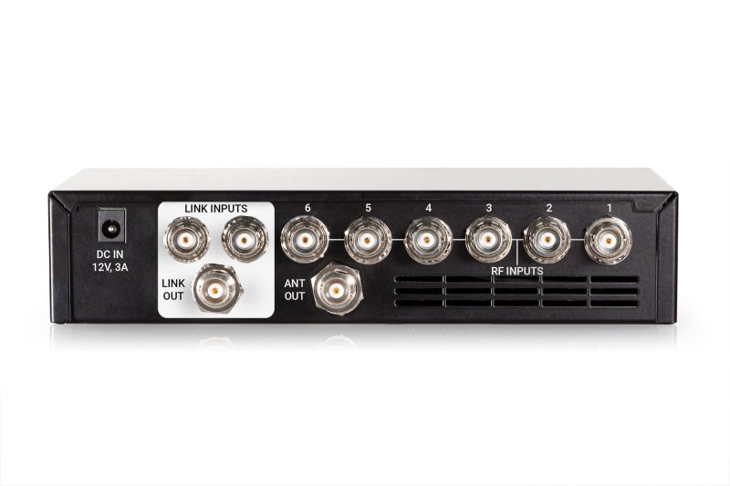 RF Venue Combine6 HDR Six (6) Channel In-Ear Monitor Transmitter Combiner