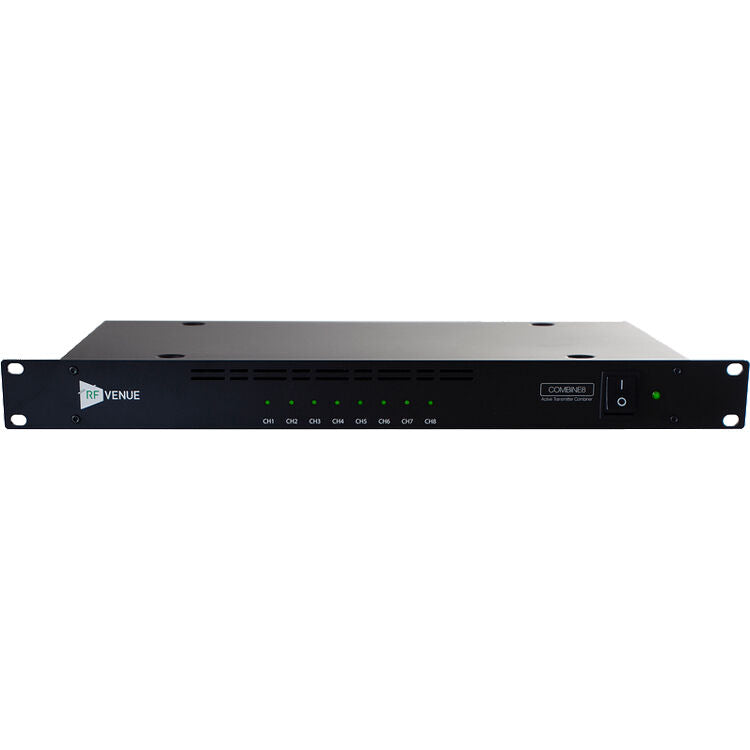 RF Venue COMBINE8 8-Channel IEM Transmitter Combiner (470 to 608 MHz) 