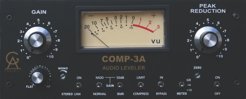 Golden Age Project COMP3A 1-channel Vintage Style Solid-state Electro-optical Compressor 
