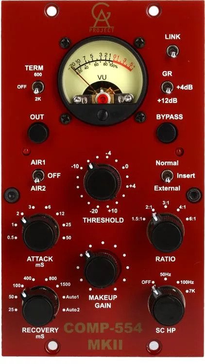 Golden Age Project COMP554MK2 500-Series 2254 Vintage Style Compressor 