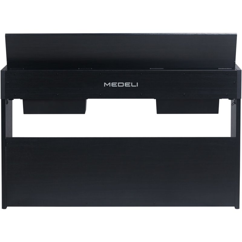Medeli CP203-BK Andromeda Series 88-Key Weighted Compact Upright Digital Piano, Black 
