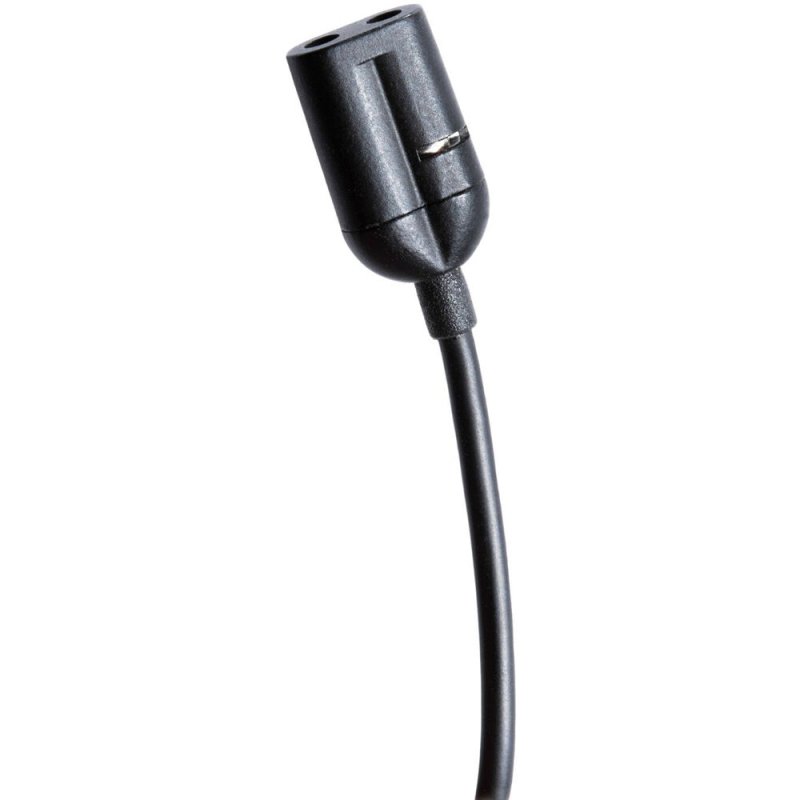 Point Source CX2-8L-XLE-BL SERIES8 Dual Omni Card Lapel, Black (Lectrosonics) 