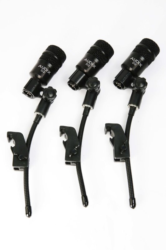 Audix D2TRIO 3-piece Drum Microphone Package 