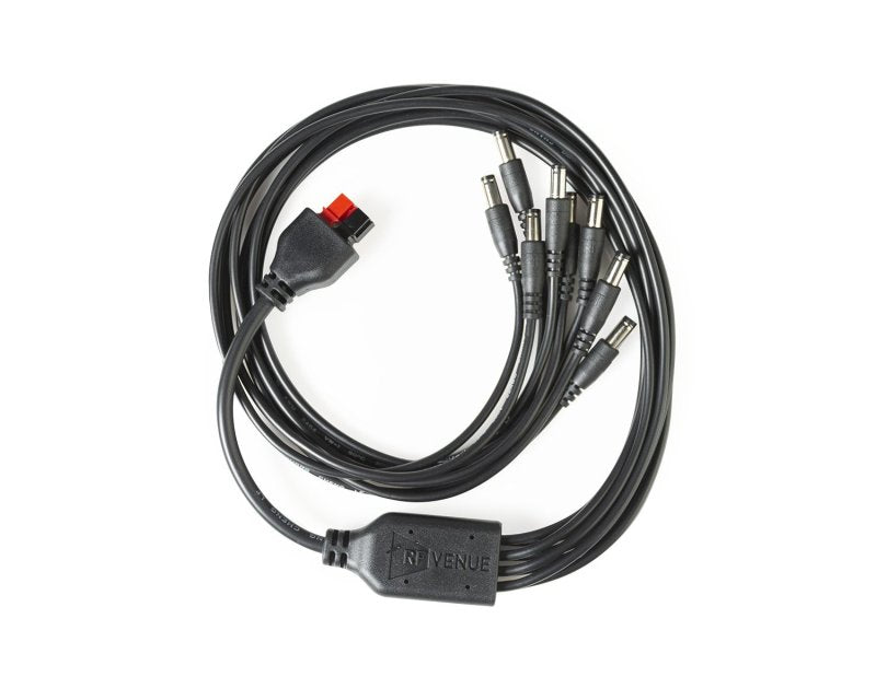 RF Venue Dc Octopus 8-Connector Power Distribution Cable 