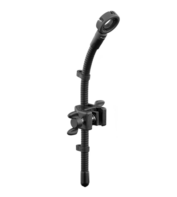 Audix Dclampmicro Flexible Mini-gooseneck With Drum Tension Lug Clamp With Shockmount Ring For Micros Series