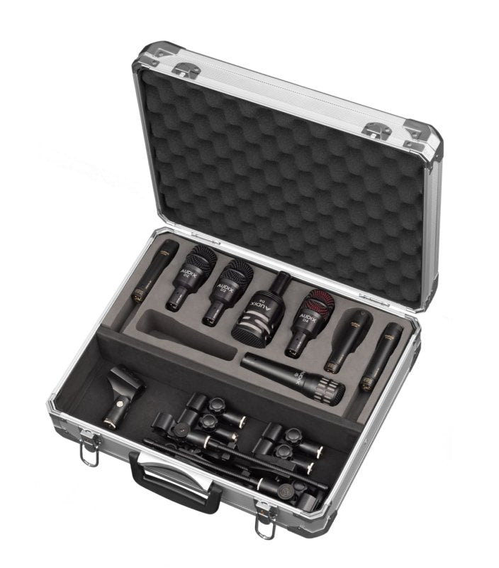 Audix DPELITE8 8-piece Drum Microphone Package 