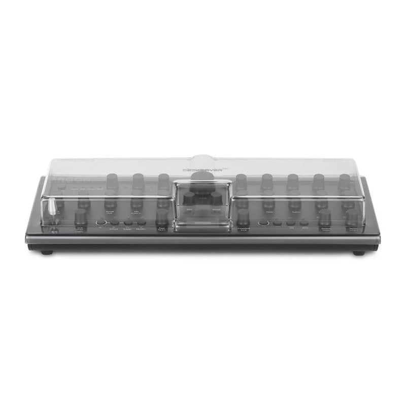 Decksaver protective cover for Modal Argon8M and Cobalt8M synthesizers, durable plastic synth cover with secure fit.