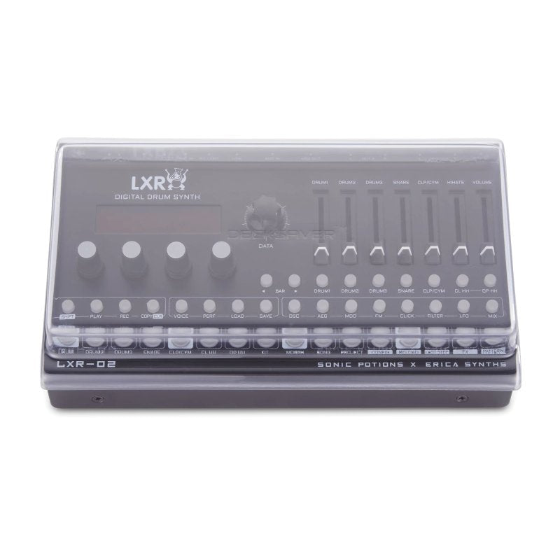 Decksaver Cover For Erica Synths LXR-02 & Bassline DB-01 