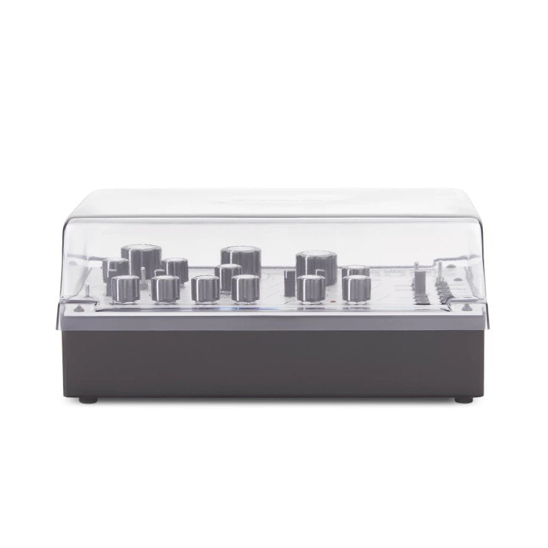 Decksaver synth cover for Dreadbox Hades, Erebus, and Hypnosis synthesizers, protecting hardware with durable transparent material.