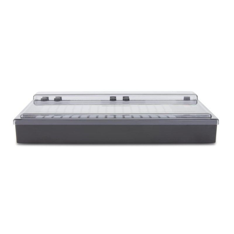 Decksaver cover for Squarp Hapax producer controller, durable protective plastic case with custom fit and clear design.