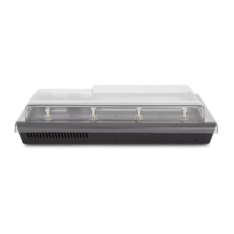 Decksaver effect pedal cover for Headrush Gigboard, clear protective plastic case, fits securely over the pedal for protection.