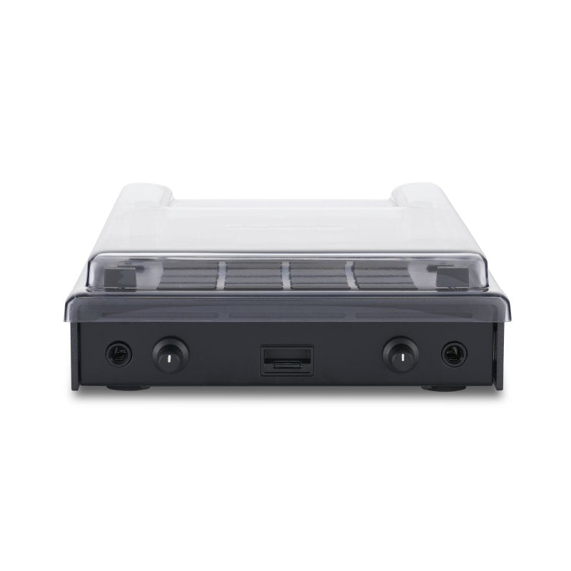 Decksaver cover for Korg KAOSS Replay groovebox, showing a clear protective plastic shell fitting over the device.