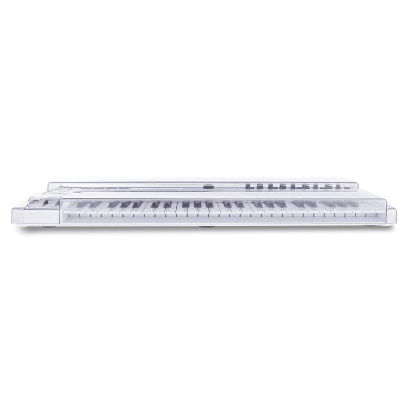 Decksaver keyboard cover for Keylab 49 MK2, a clear protective cover fitting over the MIDI controller keyboard.