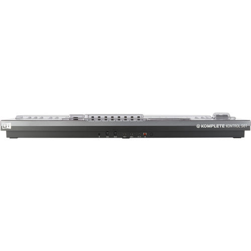 Decksaver Cover for Native Instruments Kontrol S61 MK2 Keyboard Controller (Smoked/Clear) 