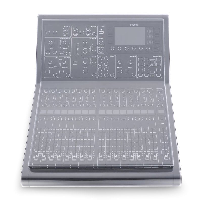 Decksaver Cover for Midas M32R or M32R LIVE Mixer 