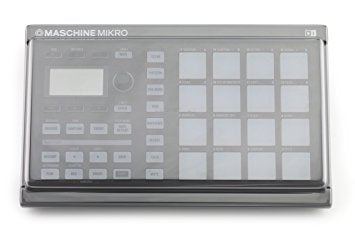Decksaver Maschine Ni Micko producer controller cover for Maschine hardware, made of durable, transparent plastic material.