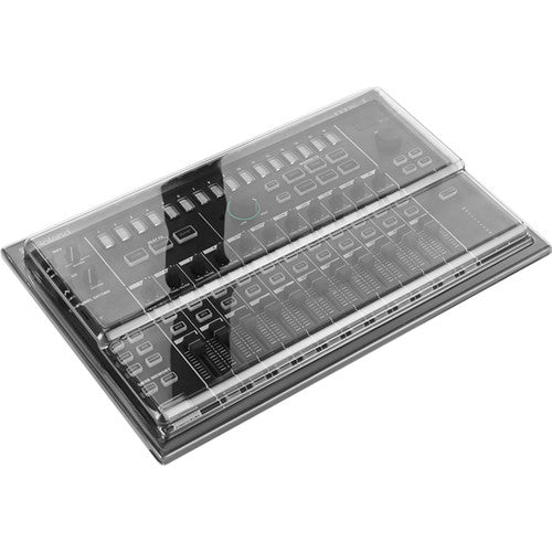 Decksaver cover for Roland AIRA MX-1 mix performer producer controller, protective transparent plastic shield.