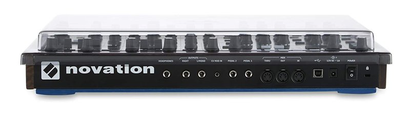 Decksaver Polycarbonate Cover for the Novation Peak Analog Synthesizer 