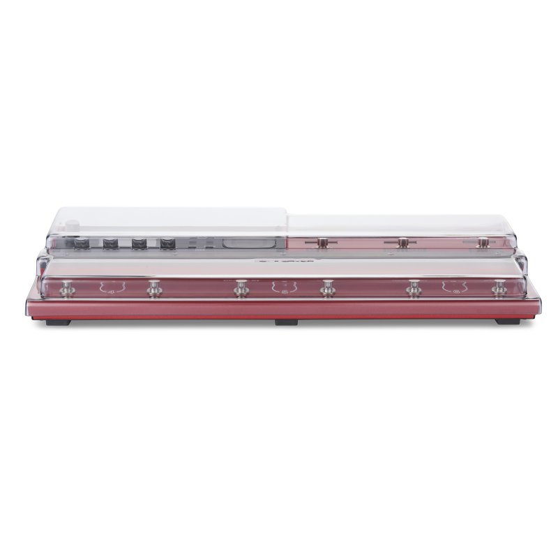 Decksaver effect pedal cover for Boss RC-600, clear plastic protective case for the Boss RC-600 effects pedal.