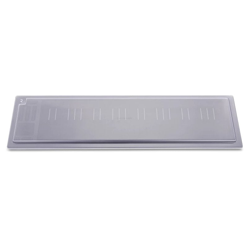 Decksaver keyboard cover for Roli Seaboard Rise 2 and Rise 49, protective plastic cover for electronic musical keyboards.
