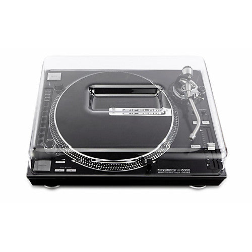 Decksaver turntable cover for Reloop RP7000 and RP8000, transparent protective cover for DJ turntables.