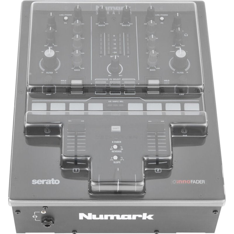 Decksaver Cover for Numark Scratch Mixer (Smoked Clear) 