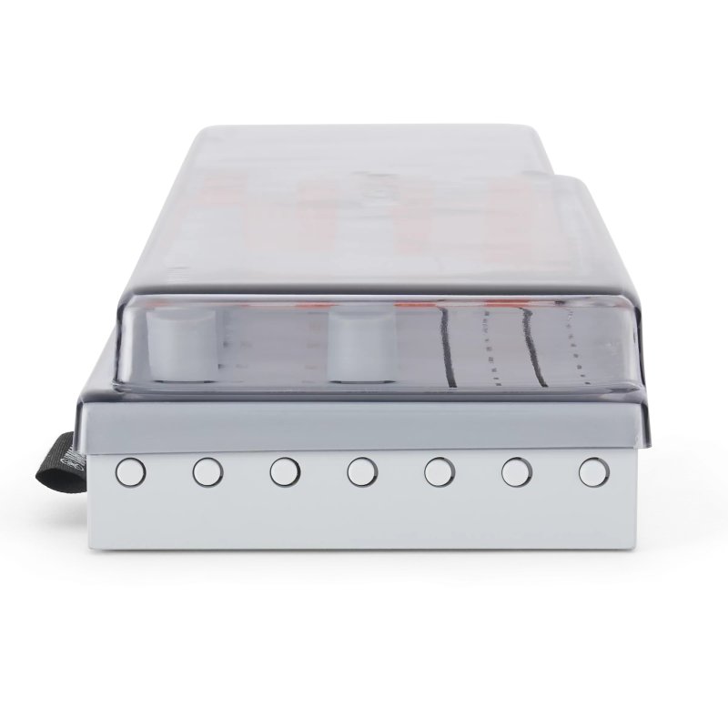 Decksaver Yamaha Seqtrak producer controller cover, clear protective plastic case, designed to fit and shield the Yamaha Seqtrak device.