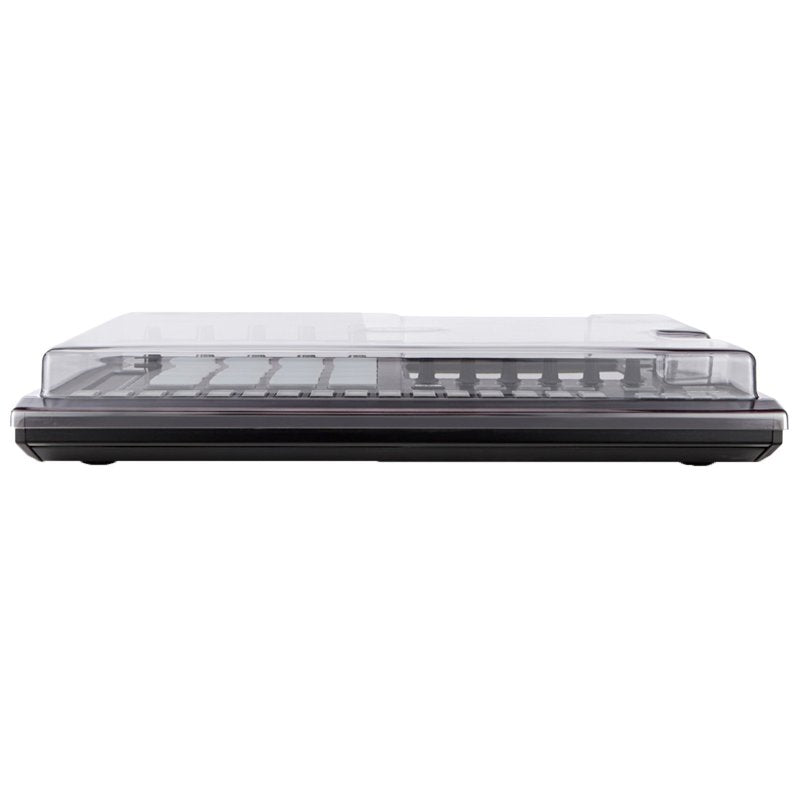 Decksaver Pioneer Tozaiz SP-16 controller cover in smoked and clear transparent plastic, protecting DJ or producer equipment.