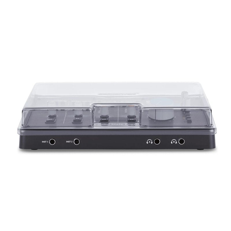 Decksaver cover for Solid State Logic SSL 12 producer controller, sleek protective cover for studio equipment.