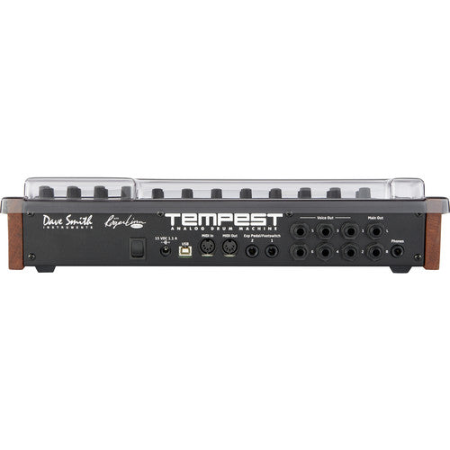 Decksaver Cover for Dave Smith Instruments Tempest (Smoked/Clear) 