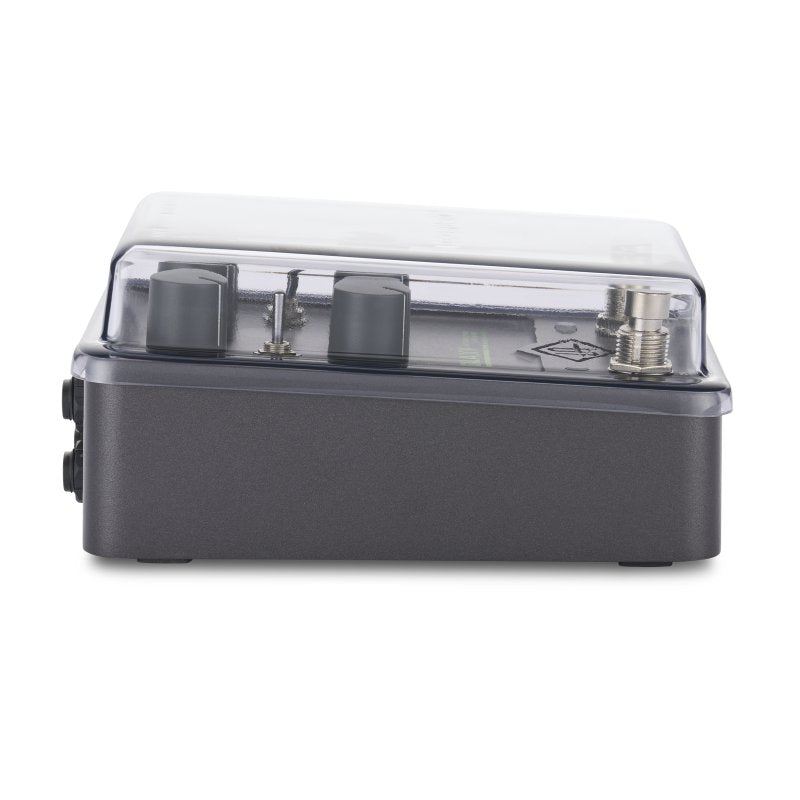 Decksaver effect pedal cover for Universal Audio UAFX pedal, made of durable plastic to protect the pedal during transport and storage.