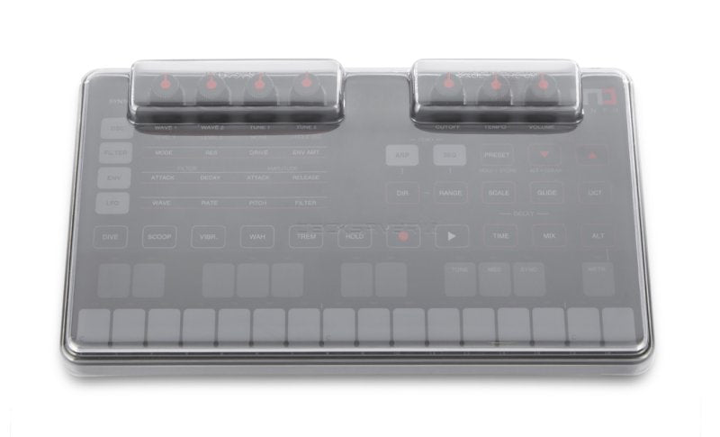 Decksaver IK Multimedia Uno Synth and Drum Cover, protective synth cover for IK Multimedia Uno Synth and drum modules.