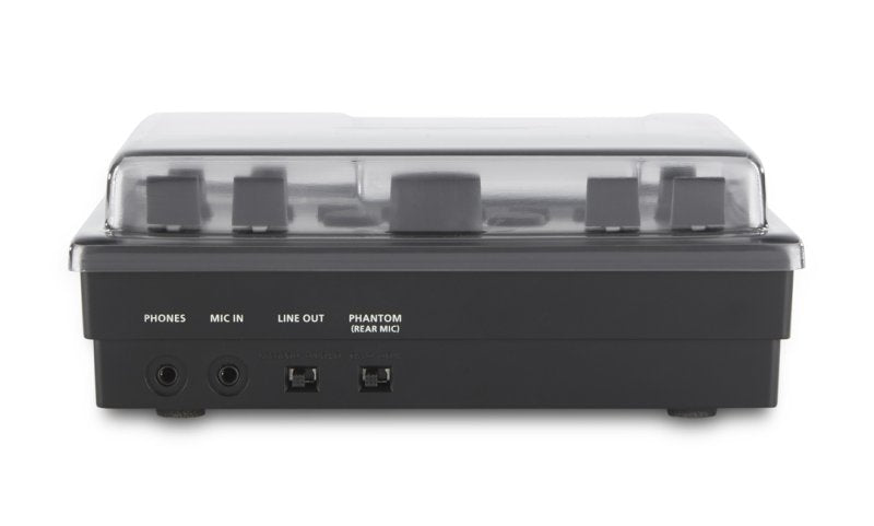 Decksaver Roland VT-4 vocal effect unit cover protecting the device from dust and damage, made of durable plastic material.